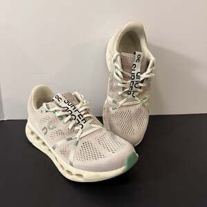 On Cloudsurfer Pearl Ivory Women's Running Shoes Size US 11